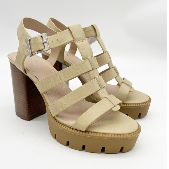 Charles by Charles David Verbal Leather Sandal - Picture 1 of 8